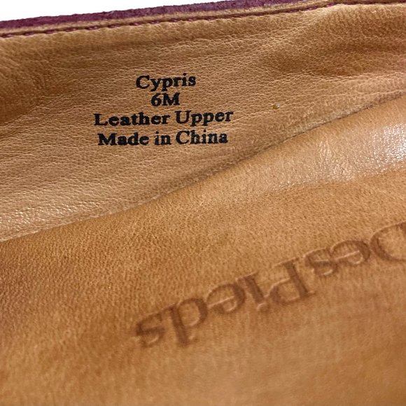 L’AMOUR DES PIEDS Cypris Suede Sling Back Round Toe Flats - Picture 5 of 10